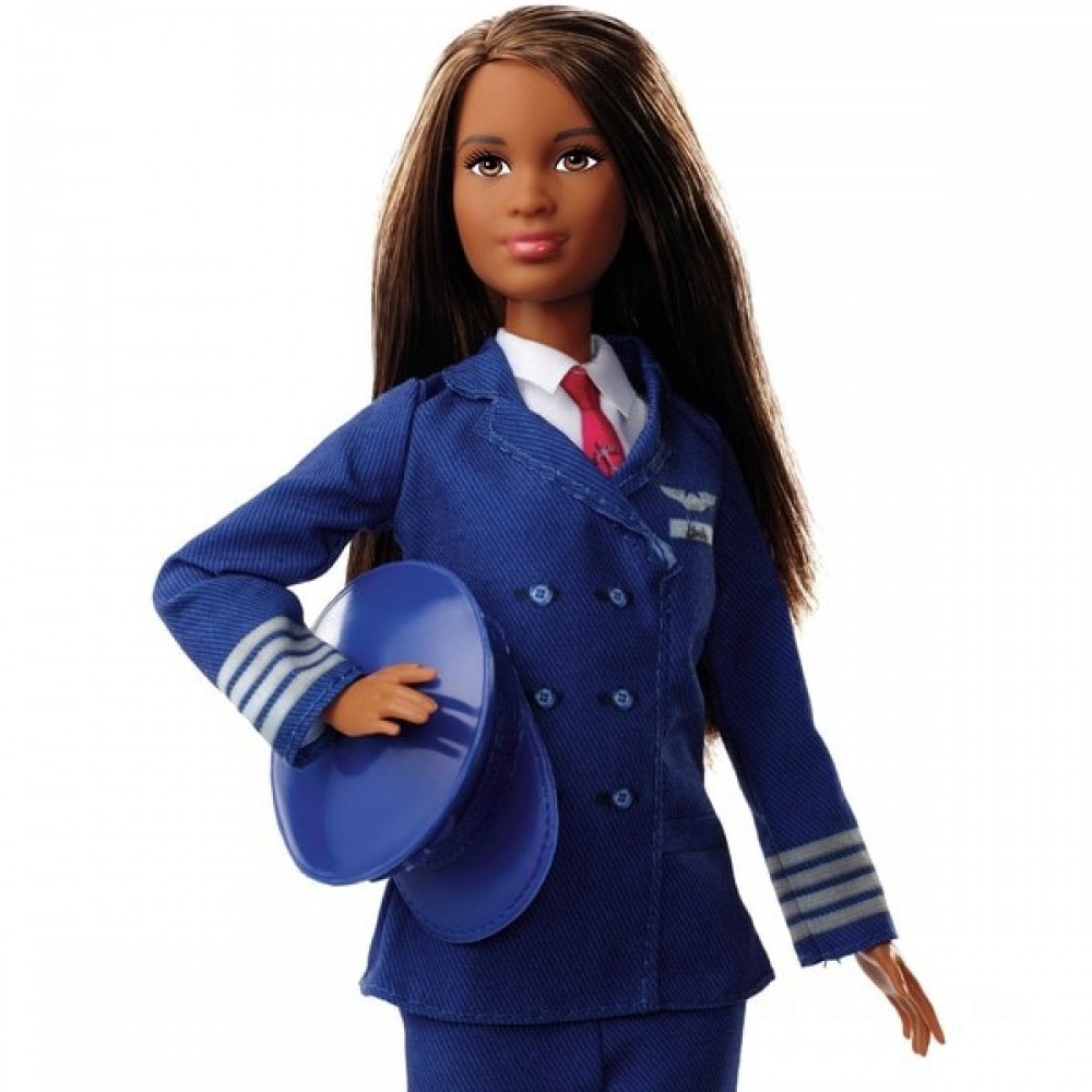 Barbie Careers Pilot Figure