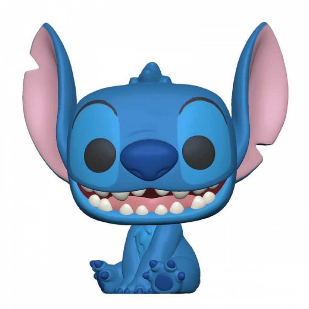 Lilo & Stitch Sitting Stitch 10-Inch Stand Out! Plastic Number