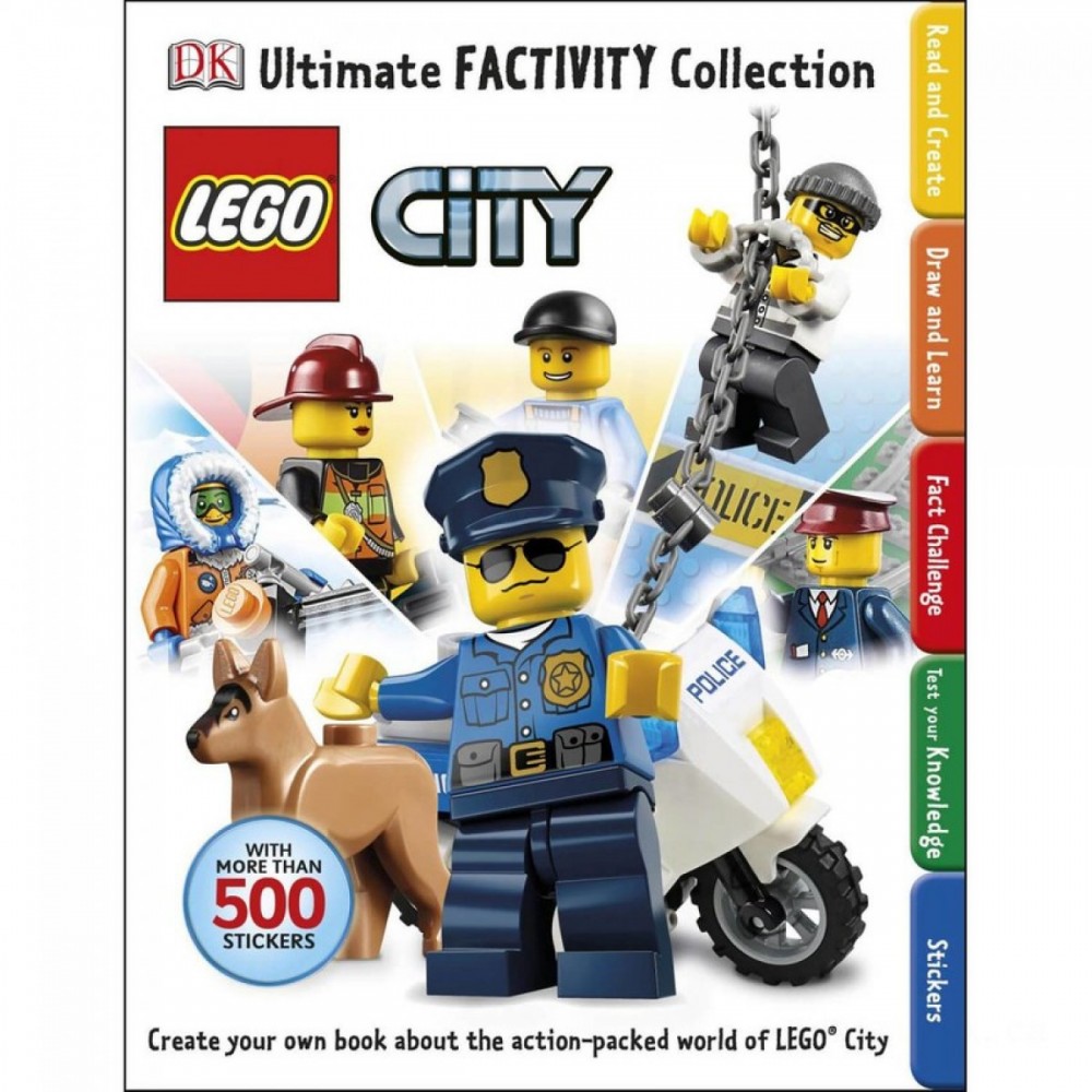 DK Books LEGO Urban Area Ultimate Factivity Compilation Book