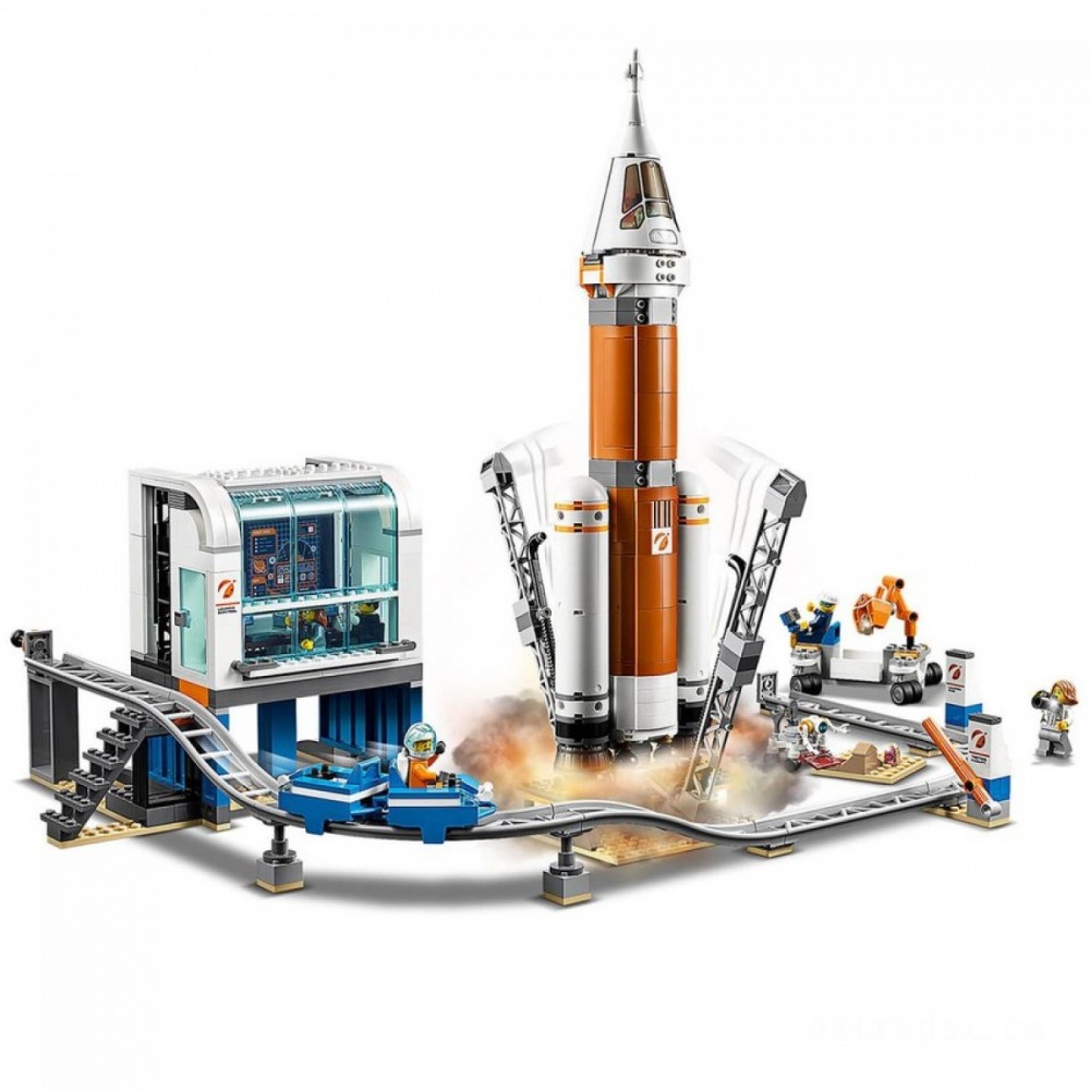LEGO Metropolitan Area: Deep Space Spacecraft and also Dispatch Management Establish (60228 )