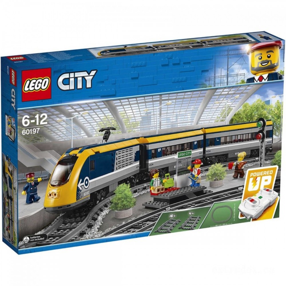 LEGO Urban Area: Guest Train & Track Bluetooth RC Set (60197 )
