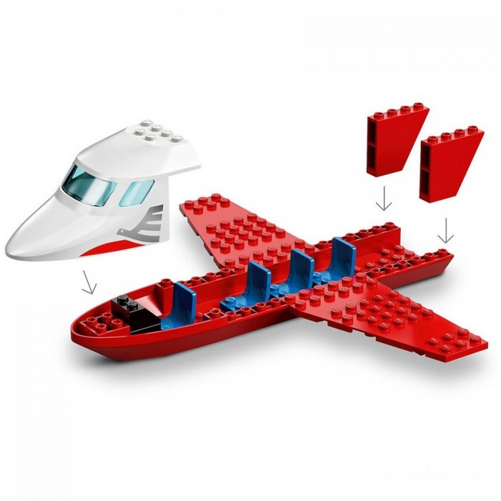LEGO Area: 4+ Central Flight Terminal Charter Airplane Plaything (60261 )