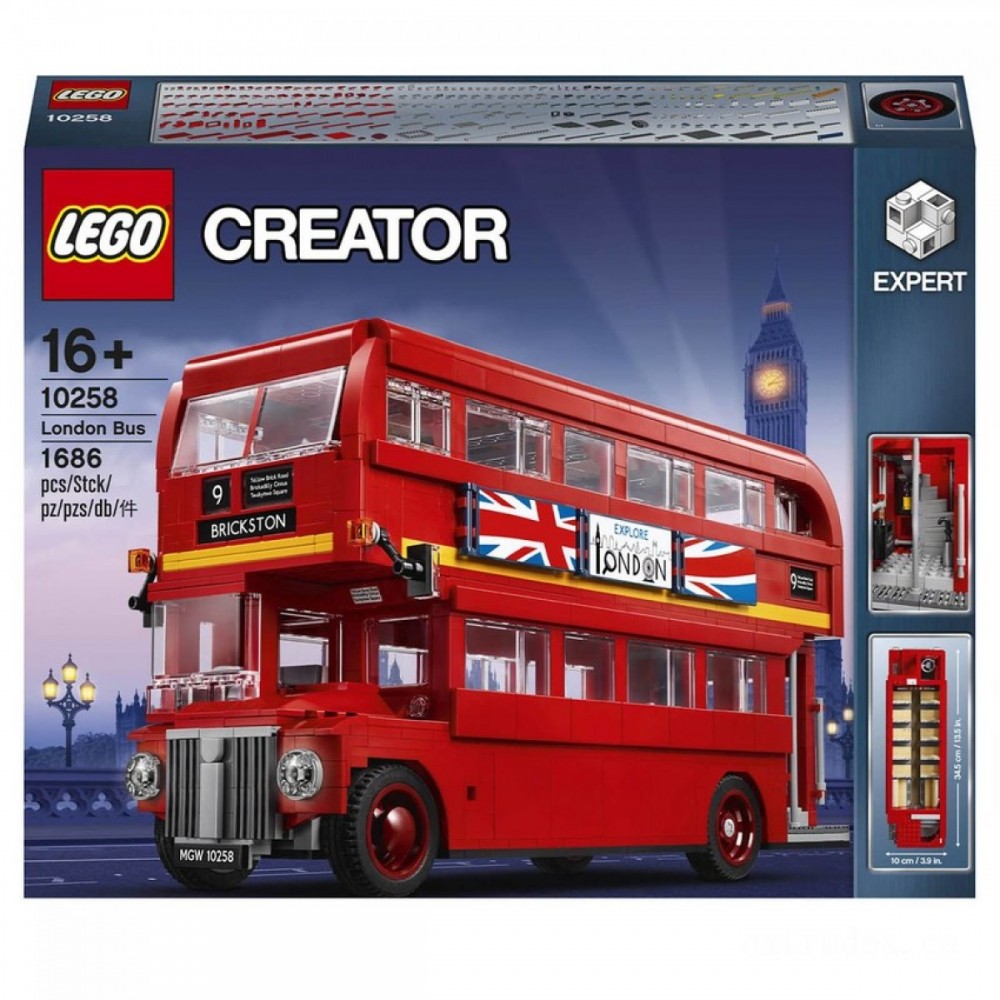 LEGO Producer: Pro Greater London Bus Collectable Model (10258 )