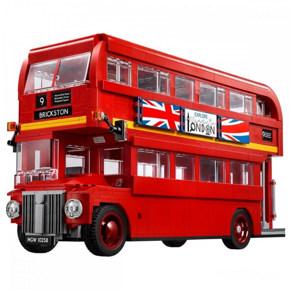 Final Sale - LEGO Creator: Specialist London Bus Collectable Design (10258 ) - Blowout Bash:£73