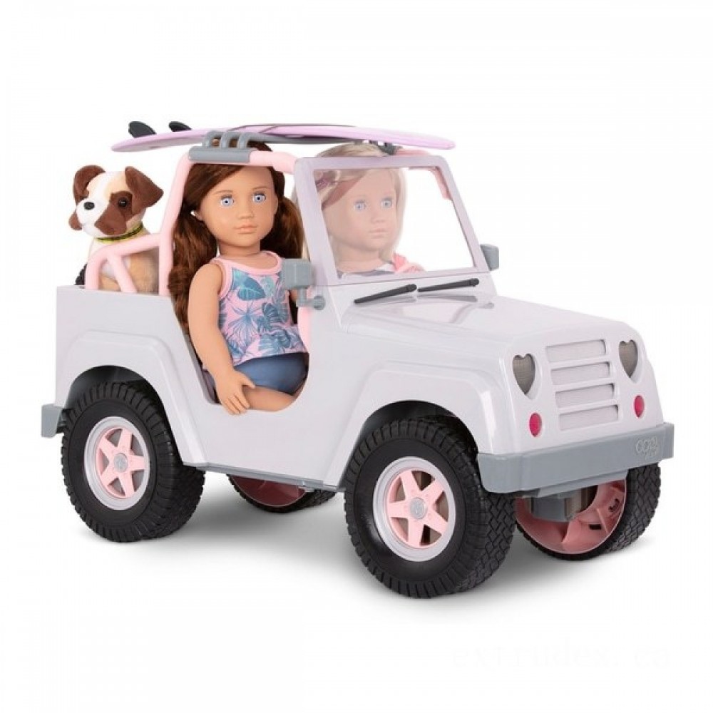 Late Night Sale - Our Generation 4X4 Off Roader - Hot Buy:£67[lic9086nk]