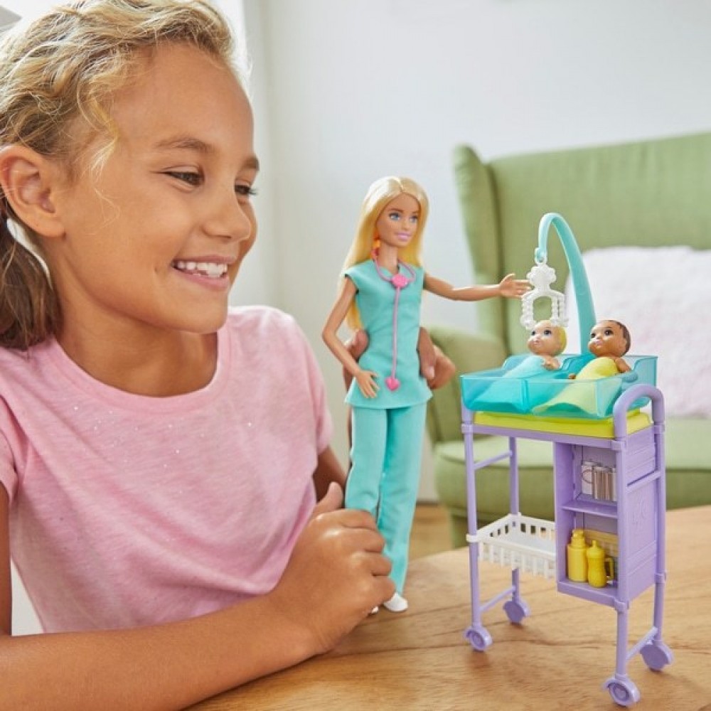 Barbie Careers Little One Physician Playset