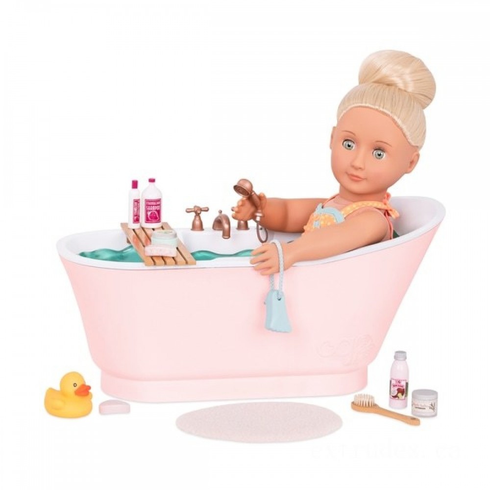 Our Generation Bathtub as well as Bubbles Specify