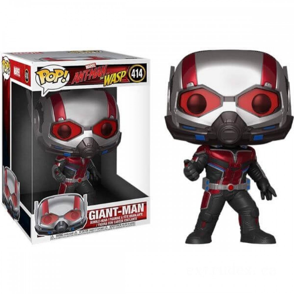 Price Crash - Ant-Man 2 Giant Male 10-Inch EXC Funko Stand Out! Vinyl - Mania:£28
