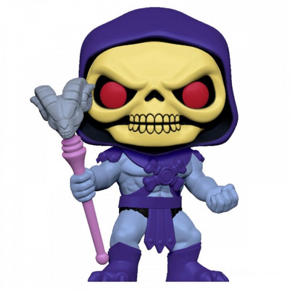 Professional of deep space Skeltor 10-inch Funko Stand Out! Vinyl