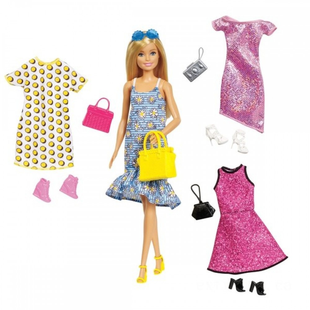 Barbie Figurine along with Styles and also Accessories