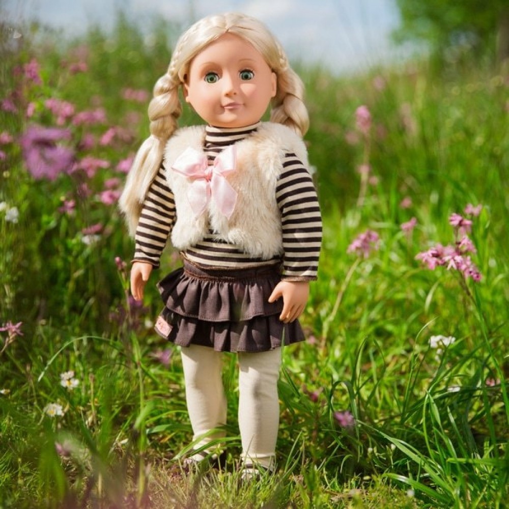 March Madness Sale - Our Generation Holly Doll - Closeout:£20[chc9121ar]