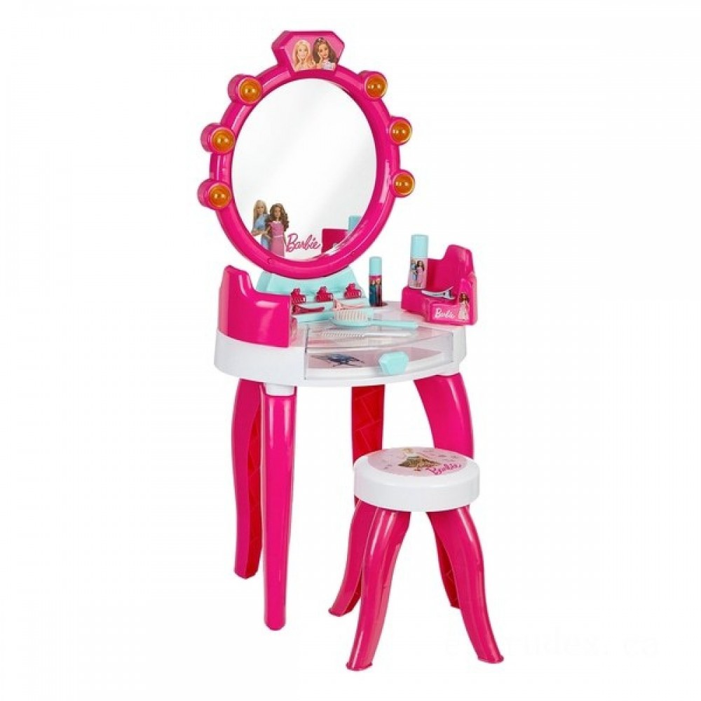 Mega Sale - Barbie Vanity Desk - Sale-A-Thon Spectacular:£25