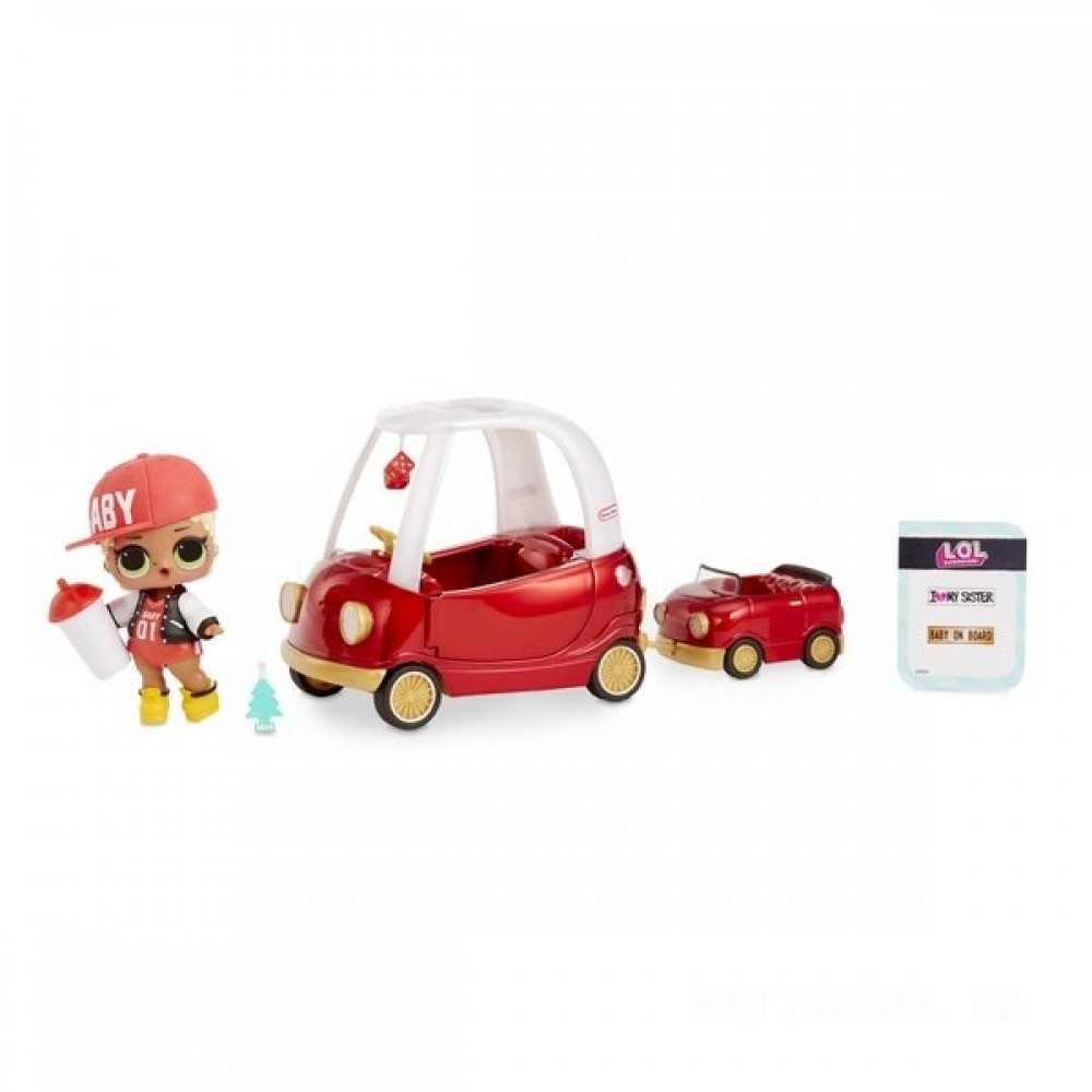 Holiday Shopping Event - L.O.L. Surprise! Household Furniture Stuff Cozy Sports Car along with M.C. Festoon - Summer Savings Shindig:£11