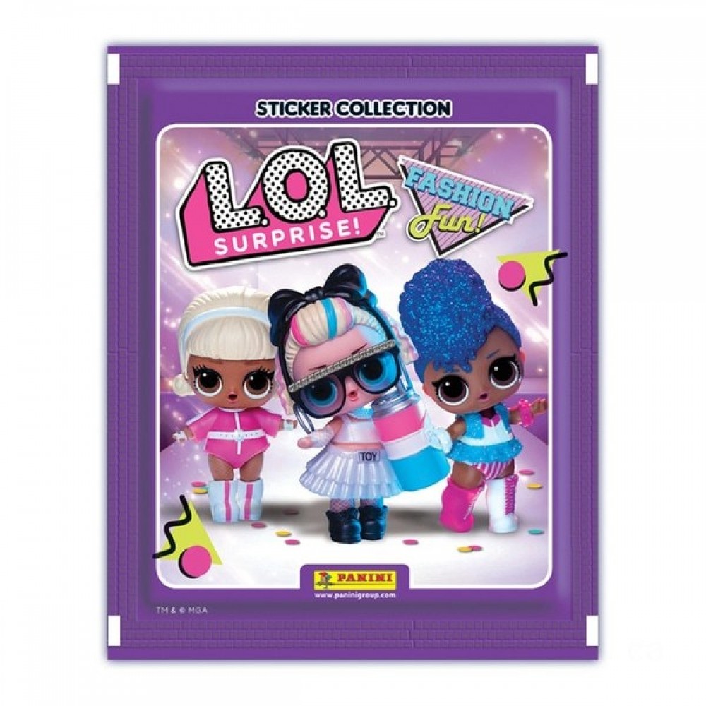 Panini's LOL Surprise Series 3 Sticker Compilation Packets
