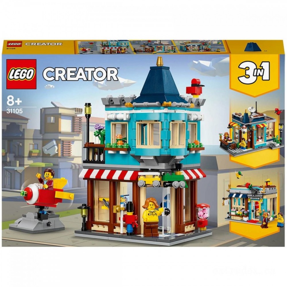 LEGO Maker: 3in1 Condominium Plaything Shop Building Set (31105 )