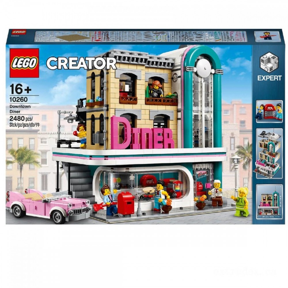Can't Beat Our - LEGO Creator Expert: Downtown Restaurant (10260 ) - Two-for-One Tuesday:£82[lac9149ma]
