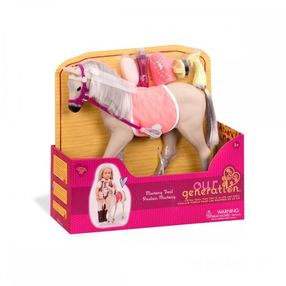 Limited Time Offer - Our Generation Horse Foal - Boxing Day Blowout:£16