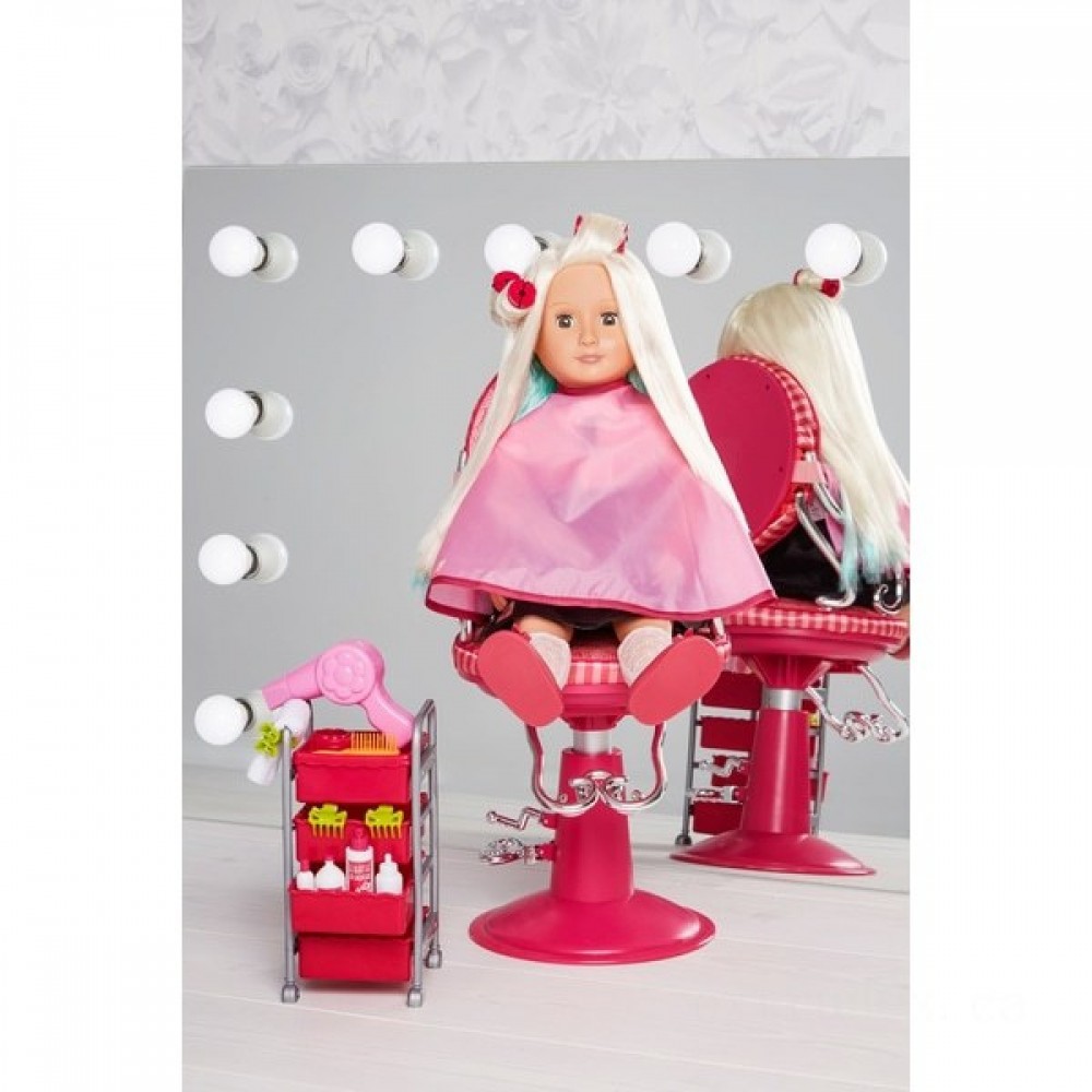 Our Generation Berry Nice Beauty Parlor Set