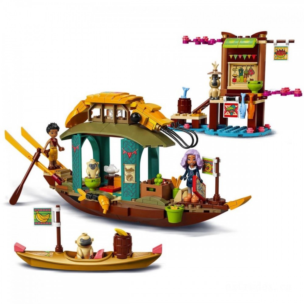 Garage Sale - LEGO Disney Little princess: Boun's Watercraft Playset (43185 ) - Sale-A-Thon Spectacular:£28[chc9199ar]