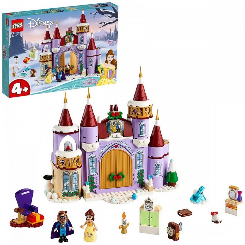 Fire Sale - LEGO Disney Princess or queen: Belle's Castle Winter months Occasion (43180 ) - Two-for-One Tuesday:£32[lic9205nk]