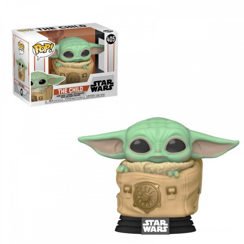 Superstar Wars The Mandalorian The Youngster (Child Yoda) along with Bag Funko Pop! Vinyl