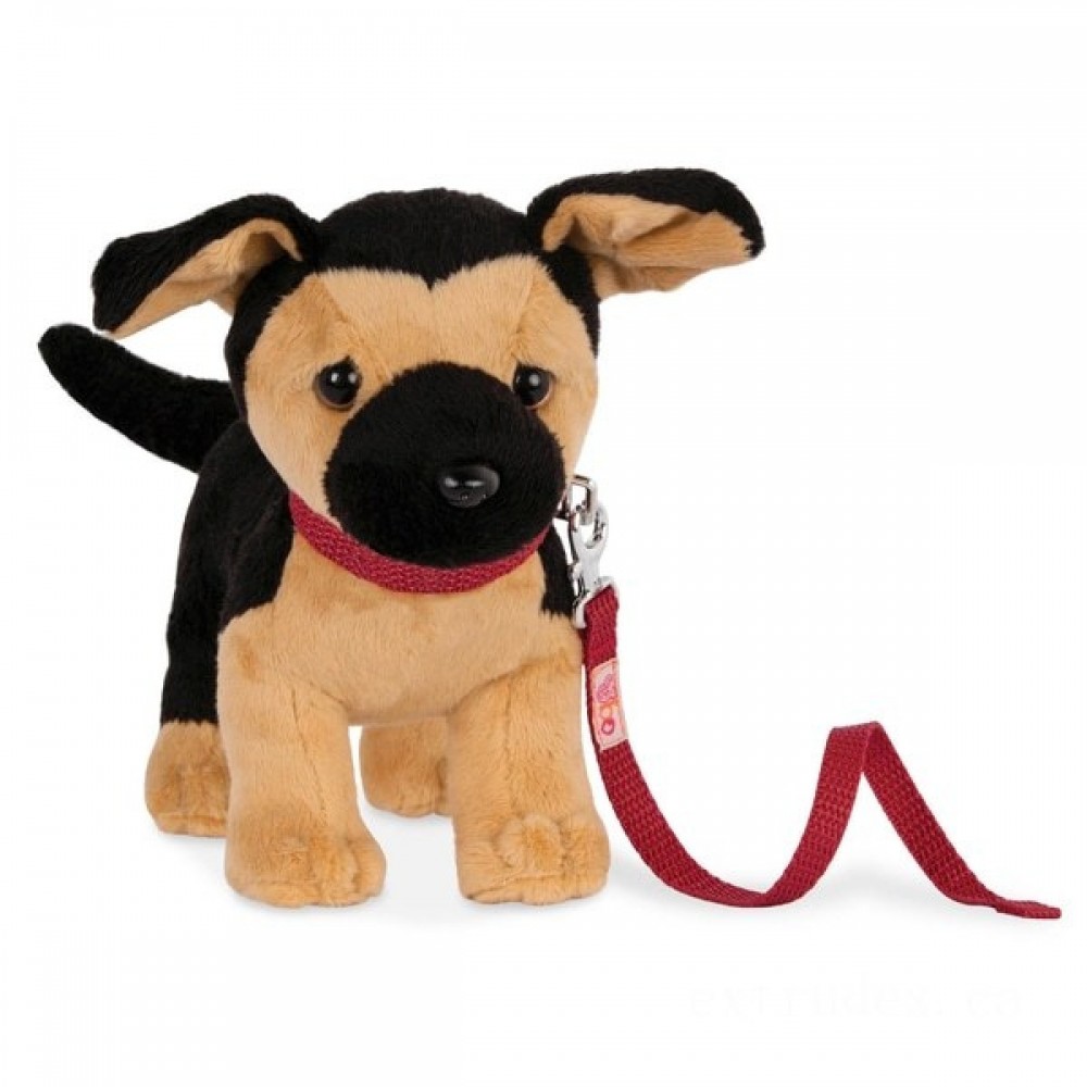 Yard Sale - Our Generation 15cm Poseable German Shepherd Doggie - Thrifty Thursday:£11