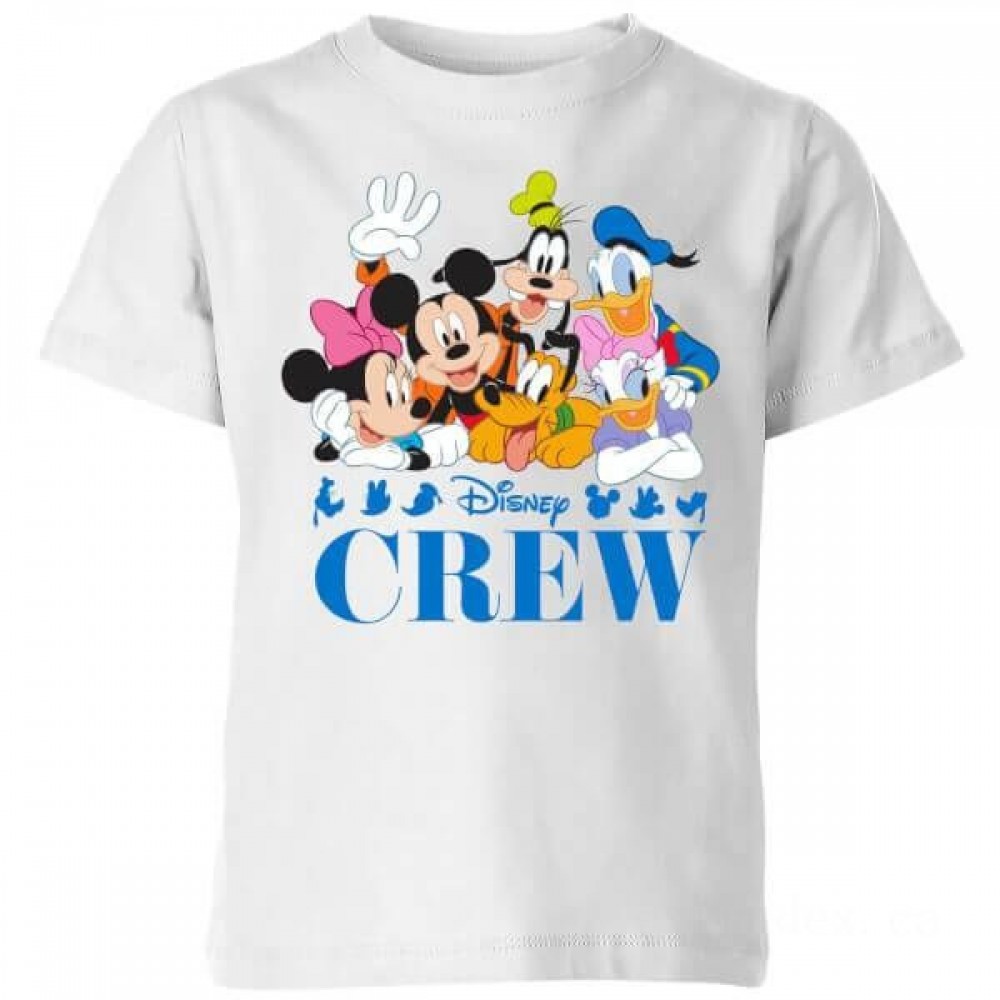 Going Out of Business Sale - Disney Tee & LEGO Minifigure Bundle Guys's Shirt - White - Frenzy Fest:£11[lac9223ma]