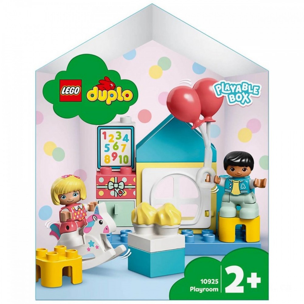 LEGO DUPLO City: Playroom Playable Dolls Residence Carton (10925 )