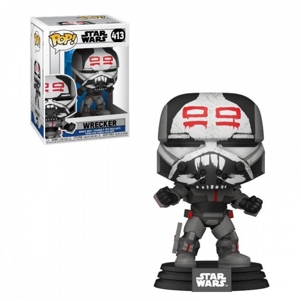 Price Crash - Celebrity Wars Duplicate Wars Wrecker Funko Stand Out! Vinyl - Web Warehouse Clearance Carnival:£8