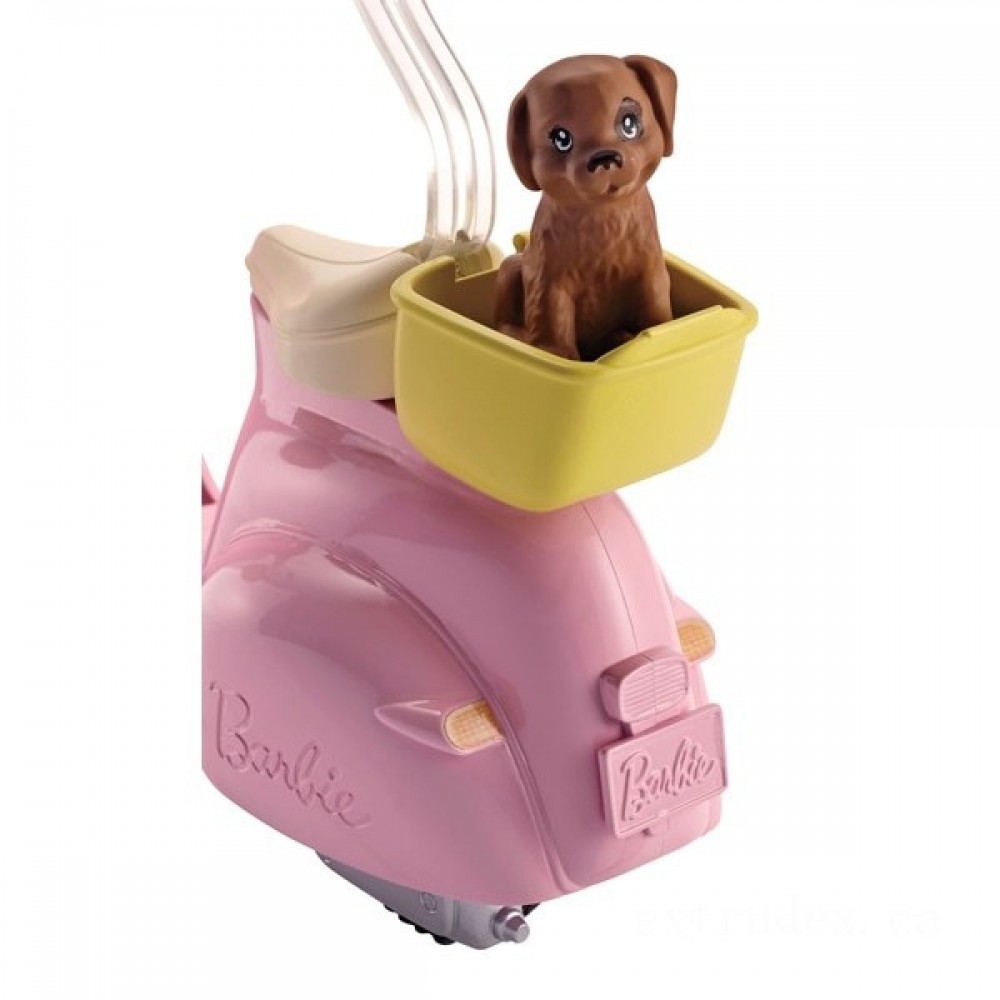 Discount Bonanza - Barbie Personal mobility scooter - Summer Savings Shindig:£12[lic9263nk]