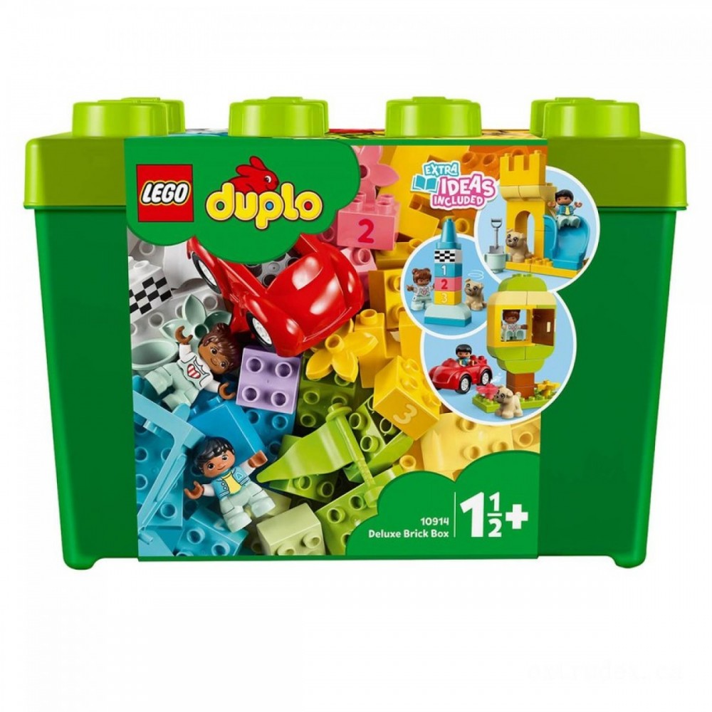 LEGO DUPLO Classic: Deluxe Brick Box Building Set (10914 )
