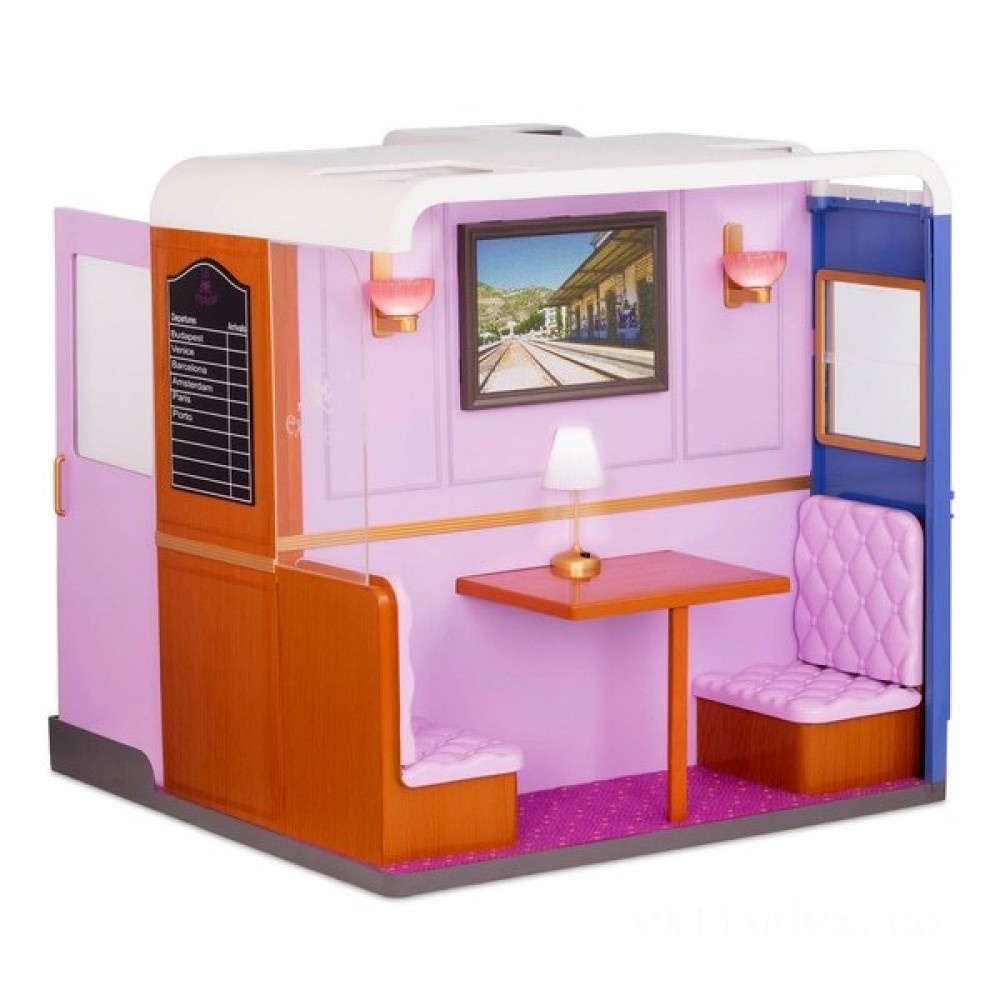 Two for One - Our Generation Train Cabin - Cyber Monday Mania:£64[lic9281nk]