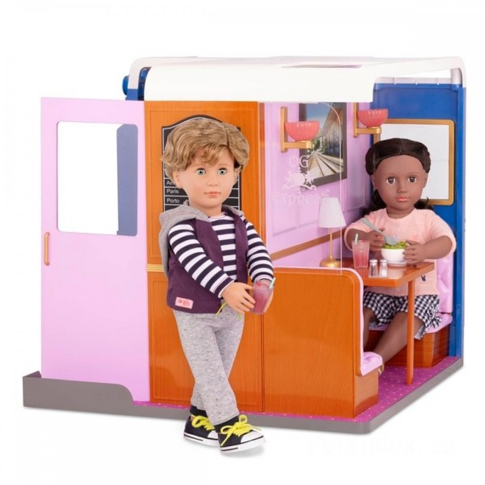 August Back to School Sale - Our Generation Train Cabin - Spree-Tastic Savings:£63