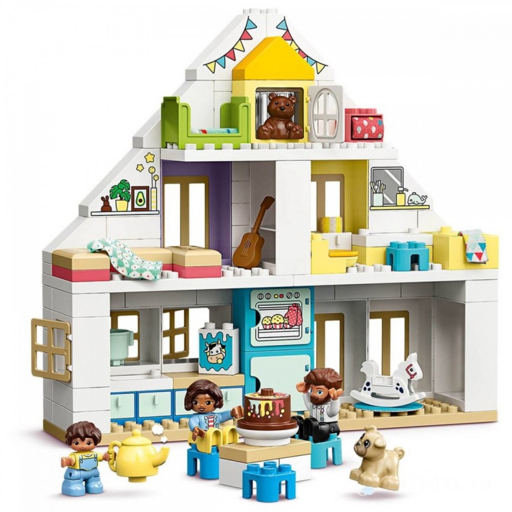 Labor Day Sale - LEGO DUPLO Community: Mobile Playhouse 3in1 Property Put (10929 ) - Summer Savings Shindig:£30