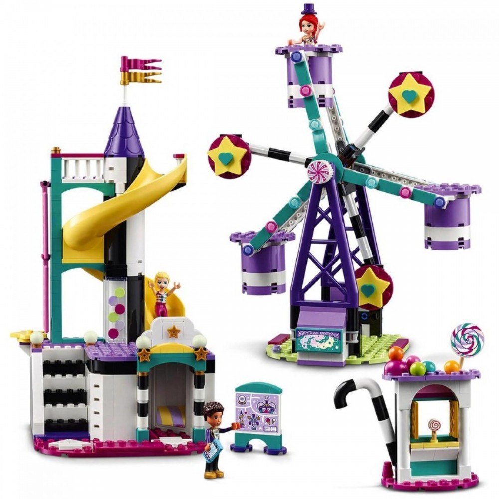 LEGO Pals Enchanting Ferris Wheel as well as Slide Plaything (41689 )