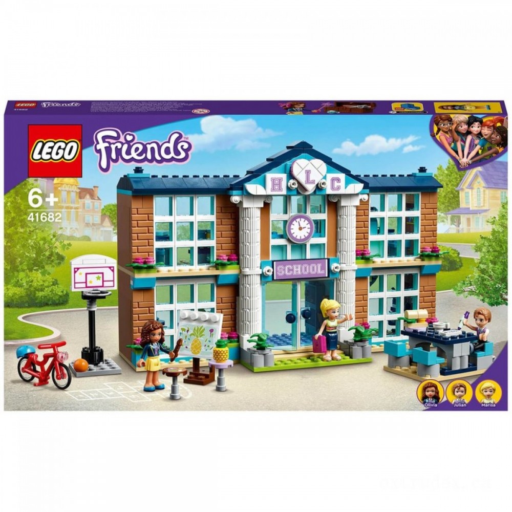 LEGO Pals Heartlake Urban Area School Construction Plaything (41682 )