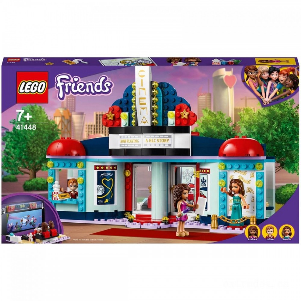 Hurry, Don't Miss Out! - LEGO Buddies: Heartlake Metropolitan Area Film Cinema Movie Theater Plaything (41448 ) - Crazy Deal-O-Rama:£24