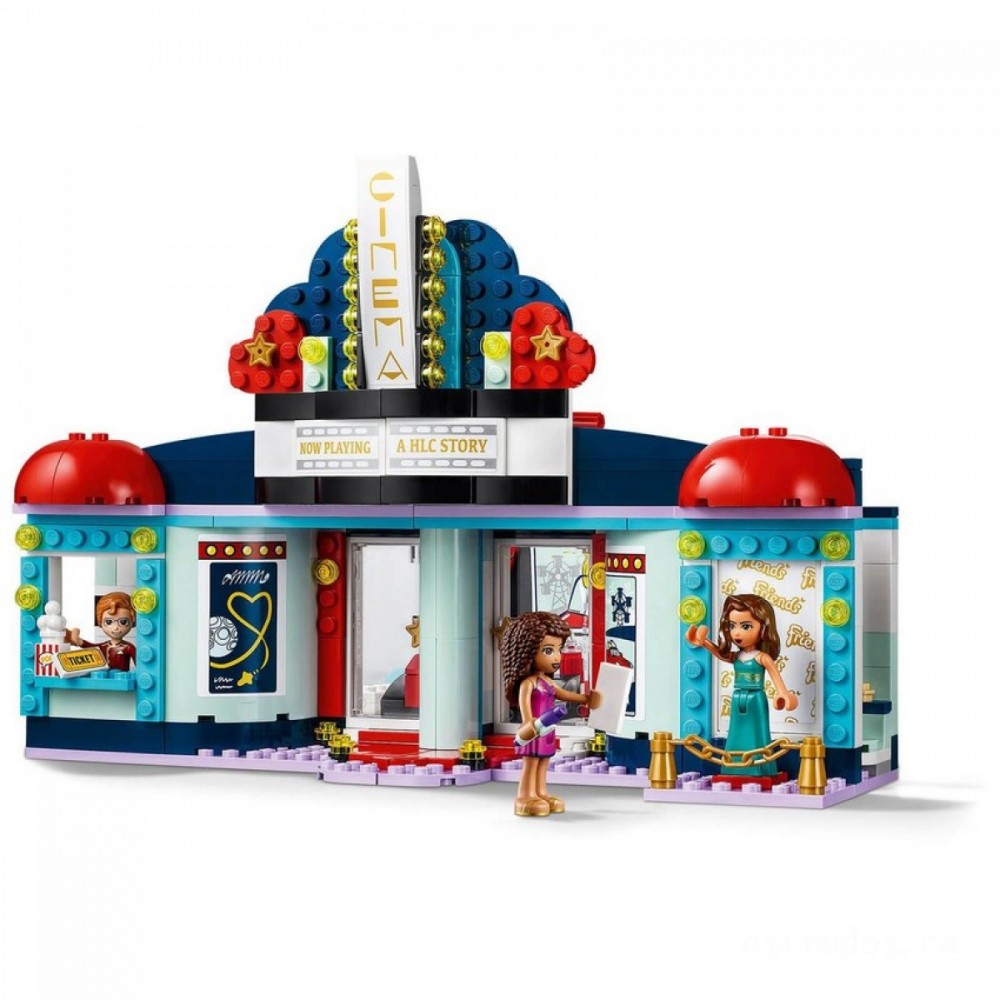 Flash Sale - LEGO Friends: Heartlake Area Film Theatre Cinema Toy (41448 ) - Anniversary Sale-A-Bration:£24