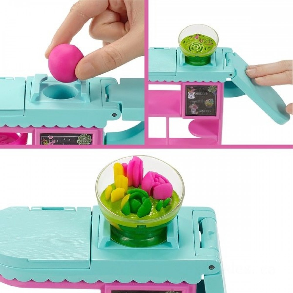 Barbie Bloom Store Playset as well as Flower Designer Toy