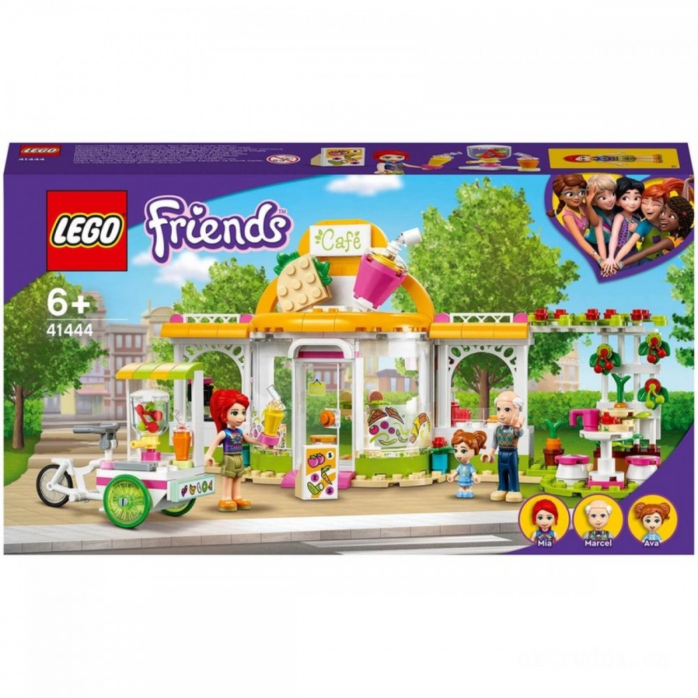 All Sales Final - LEGO Buddies: Heartlake Metropolitan Area Organic Coffee Shop Plaything Playset (41444 ) - Fourth of July Fire Sale:£16