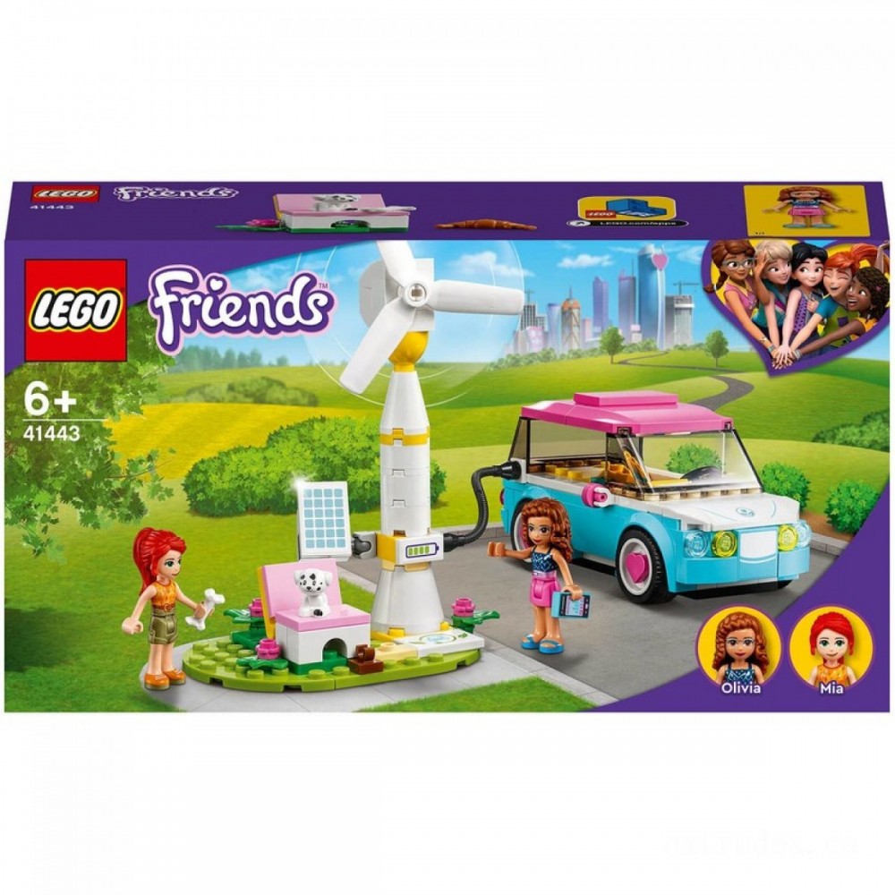 LEGO Buddies: Olivia's Electric Vehicle Toy Eco Playset (41443 )