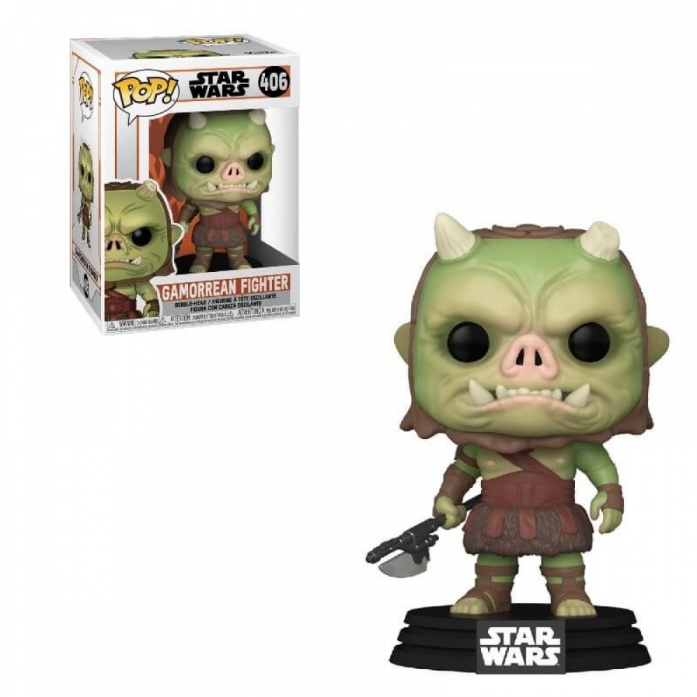 Celebrity Wars The Mandalorian Gamorrean Fighter Funko Stand Out! Vinyl