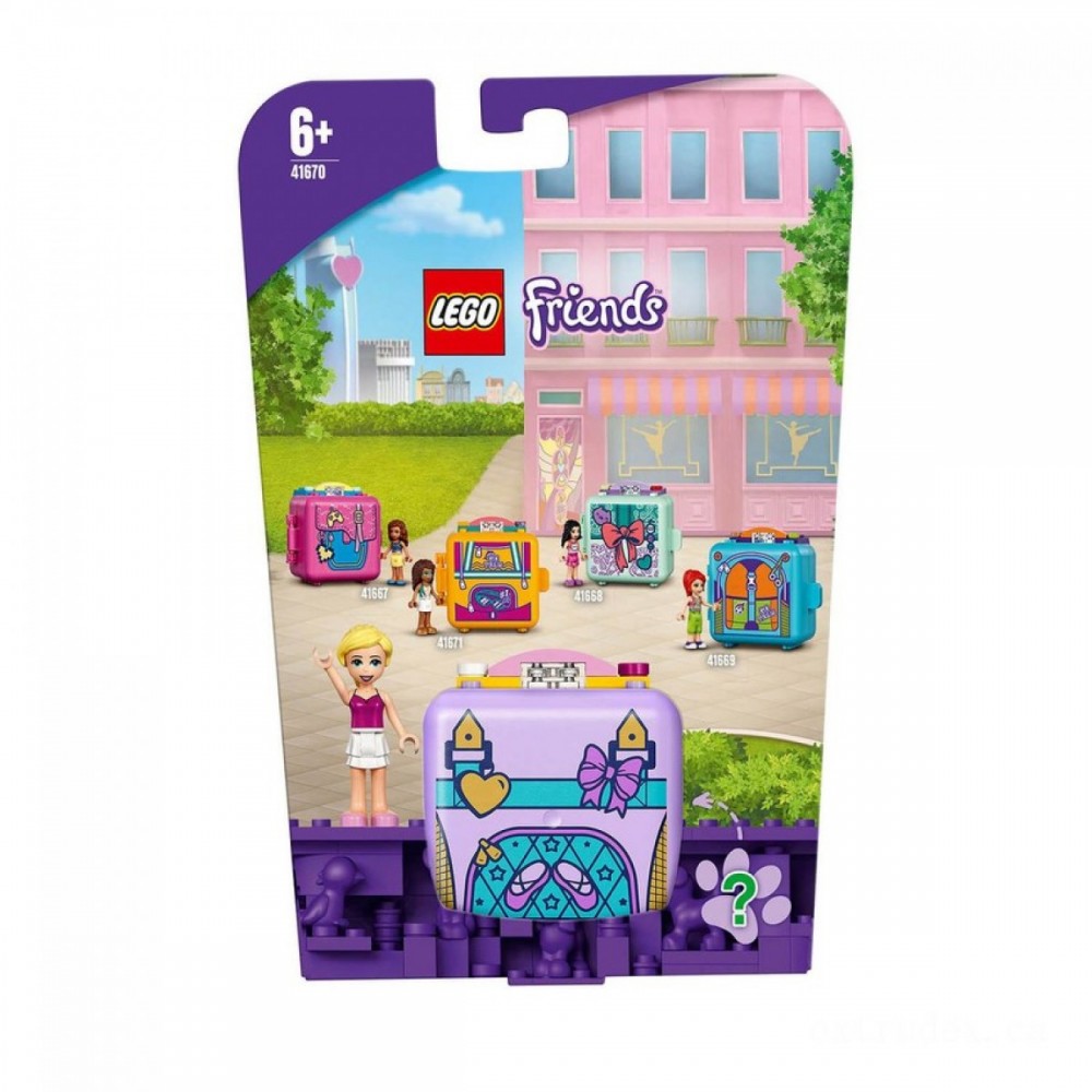 Doorbuster Sale - LEGO Pals Stephanie's Ballet Cube plaything (41670 ) - Virtual Value-Packed Variety Show:£7[jcc9315ba]