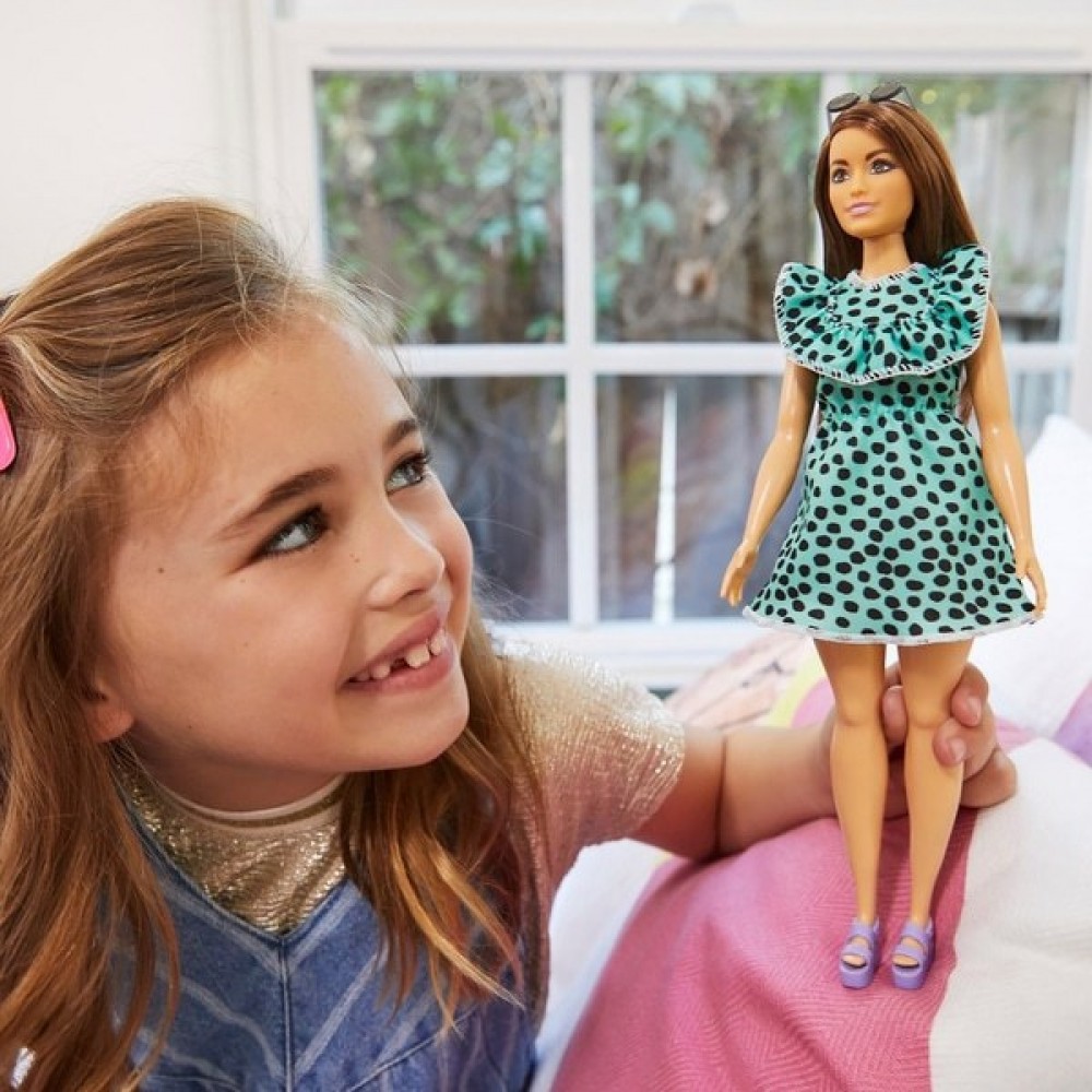Barbie Fashionista Doll 149 Polka Dot Dress