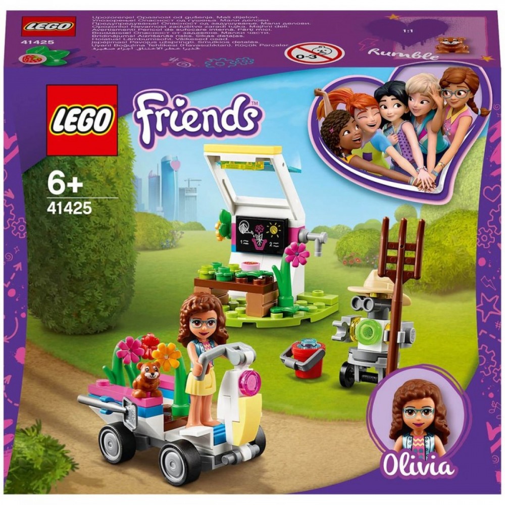 LEGO Friends: Olivia's Floral Backyard Play Establish (41425 )