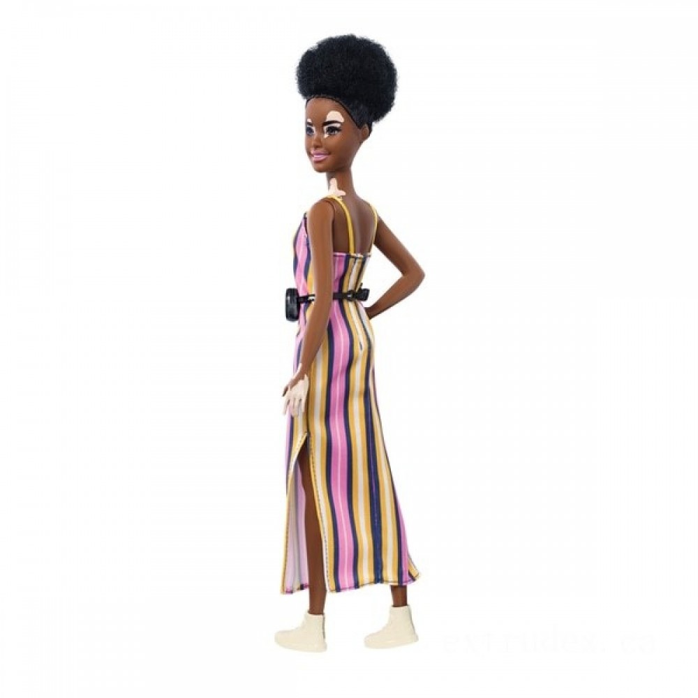 Bankruptcy Sale - Barbie Fashionista Figure 135 Vitiligo Figurine - Liquidation Luau:£7