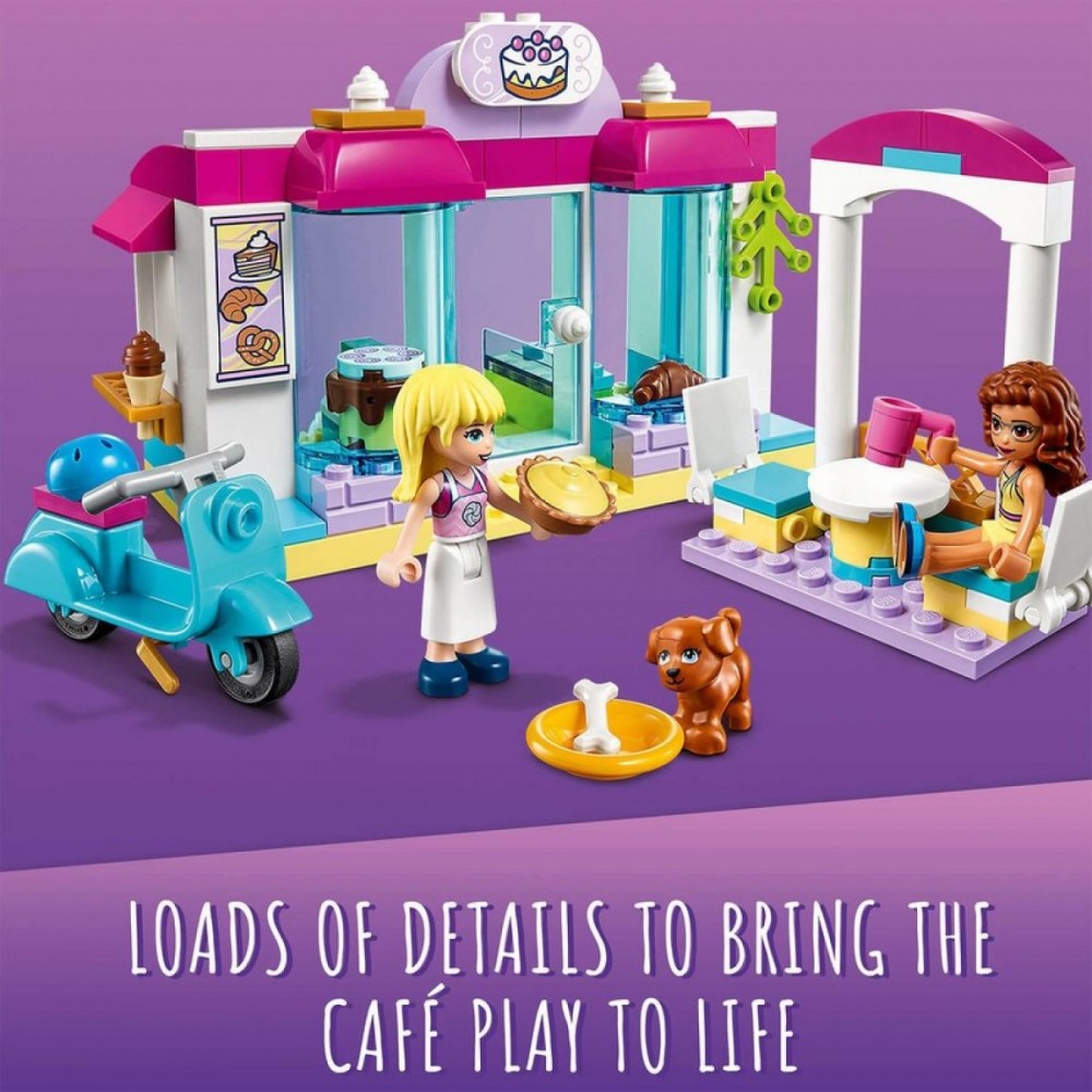 Price Crash - LEGO Friends: Heartlake Area Bakery Playset (41440 ) - Fourth of July Fire Sale:£11