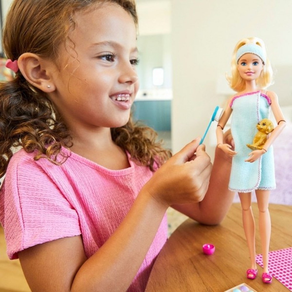 Barbie Well-being Health Spa Figurine