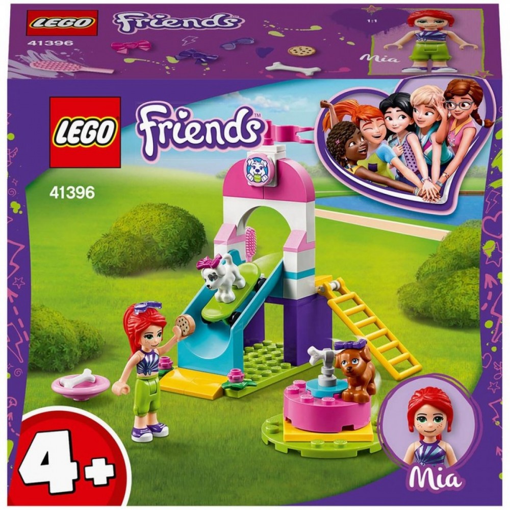 May Flowers Sale - LEGO Buddies: 4+ Young Puppy Playground Playset along with Mia (41396 ) - Deal:£8
