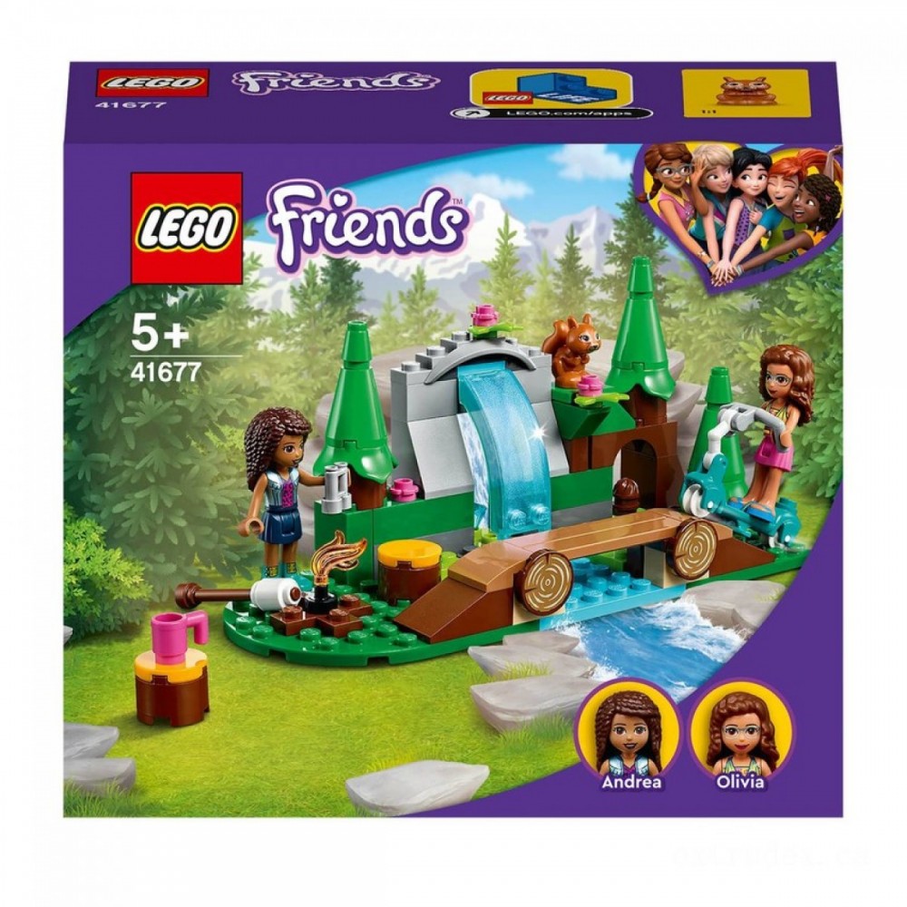 October Halloween Sale - LEGO Buddies Woods Falls Establish (41677 ) - Winter Wonderland Weekend Windfall:£8